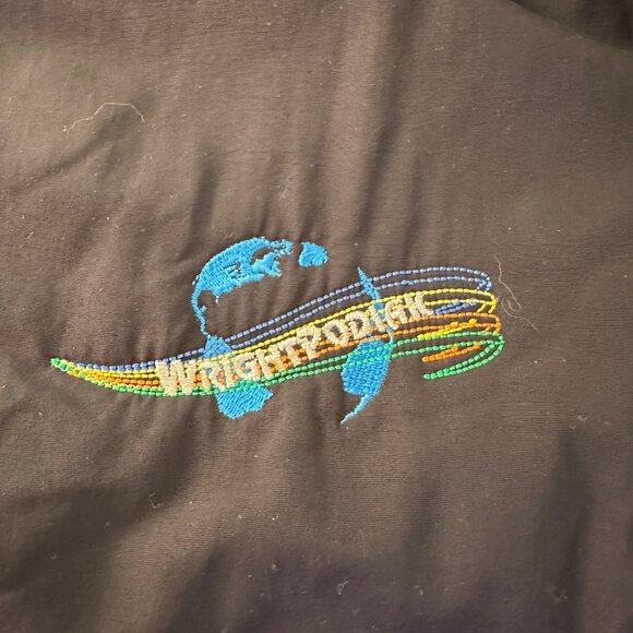 LL Bean Vtg Jacket Mens XL Nylon Jacket Thinsulate Insulation Embroidered Logo - Picture 4 of 10